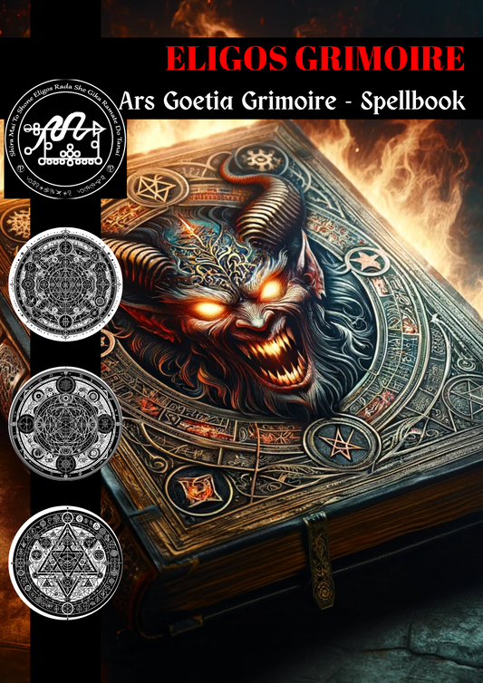 Grimoire of Eligos Spells & Rituals herättää rakkautta ihmisten välillä ja paljastaa piilotettuja salaisuuksia - Abraxas Amulets ® Magic ♾️ Talismaanit ♾️ vihkimykset