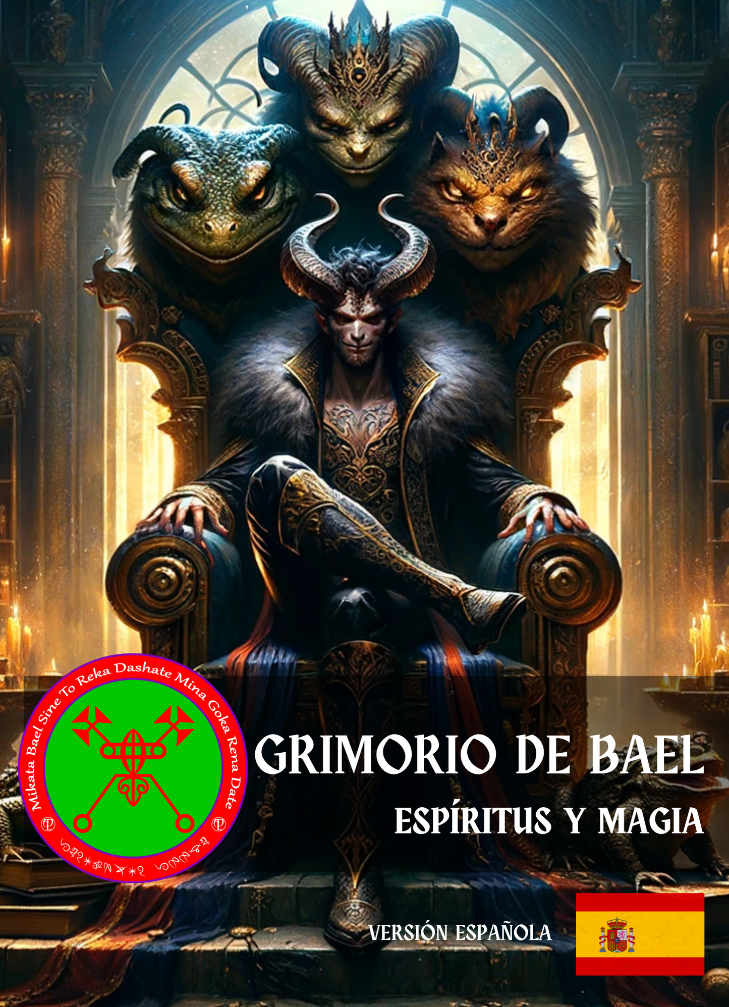 Grimoire of Bael Spells & Rituals untuk kekayaan yang diperoleh melalui kreativiti & untuk Memperkasakan Diri - Abraxas Amulets ® Magic ♾️ Talismans ♾️ Initiations