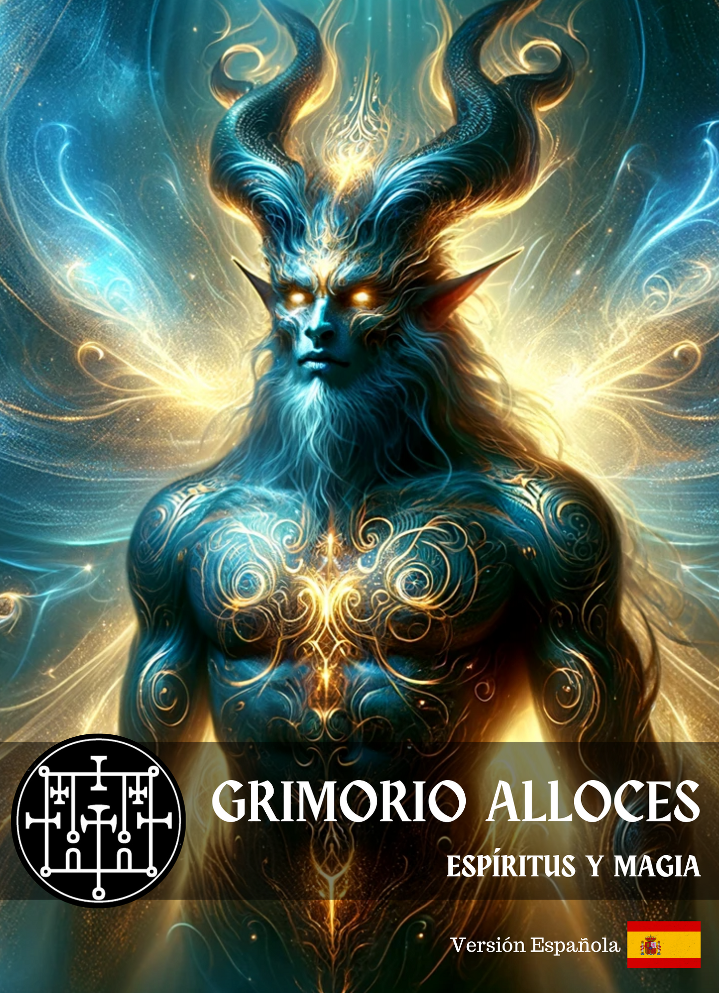 Цэвэр сэтгэх, анхаарлаа төвлөрүүлэх, өөрийгөө хүчирхэгжүүлэхэд зориулсан ALLOCES Spells & Rituals-ийн Grimoire - Abraxas Amulets ® Magic ♾️ Talismans ♾️ Авшиг