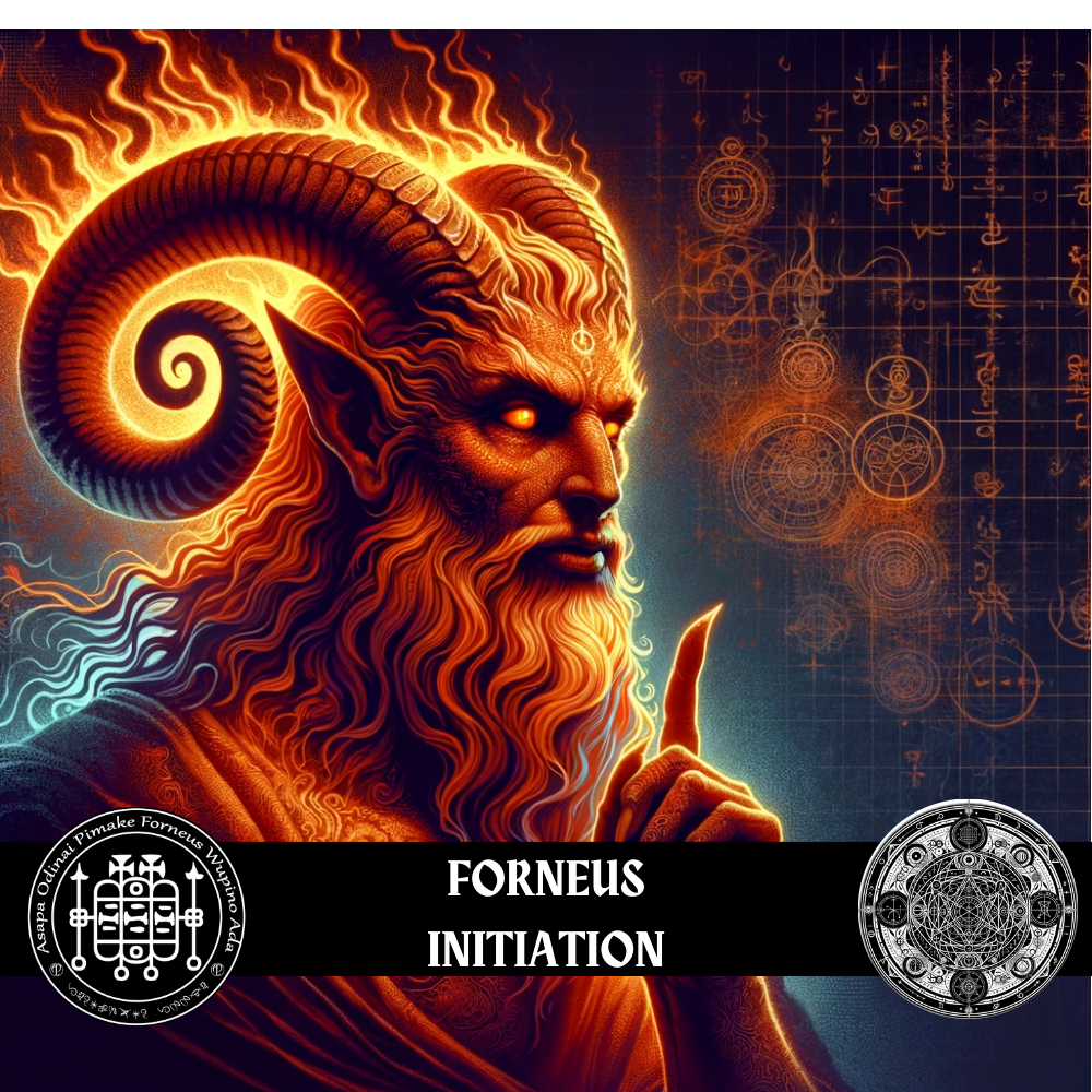 Tilpasning til at hjælpe dig med juridiske spørgsmål og får andre til at favorisere dig med Spirit Forneus - Abraxas Amulets ® Magic ♾️ Talismaner ♾️ Indvielser