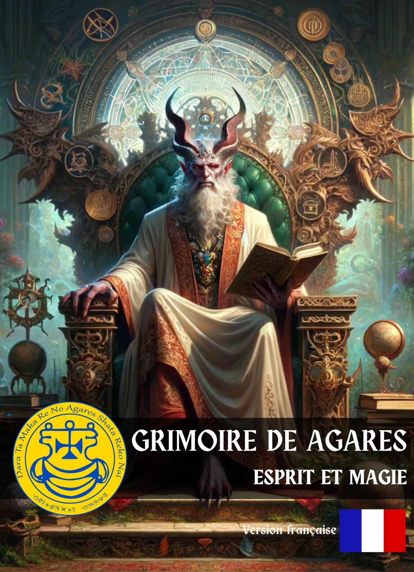 Grimoire of Agares besværgelser og ritualer til venskab og sociale kontakter for at styrke dig selv - Abraxas Amulets ® Magic ♾️ Talismaner ♾️ Indvielser