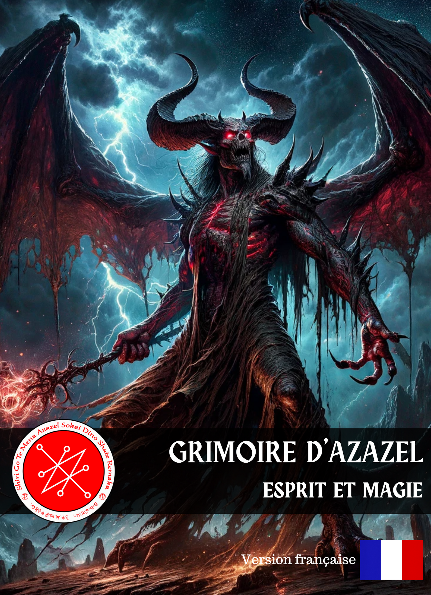 Grimoire of AZAZEL Spells & Rituals for at fjerne giftige energier, blokeringer og for at styrke dig selv - Abraxas Amulets ® Magic ♾️ Talismaner ♾️ Indvielser