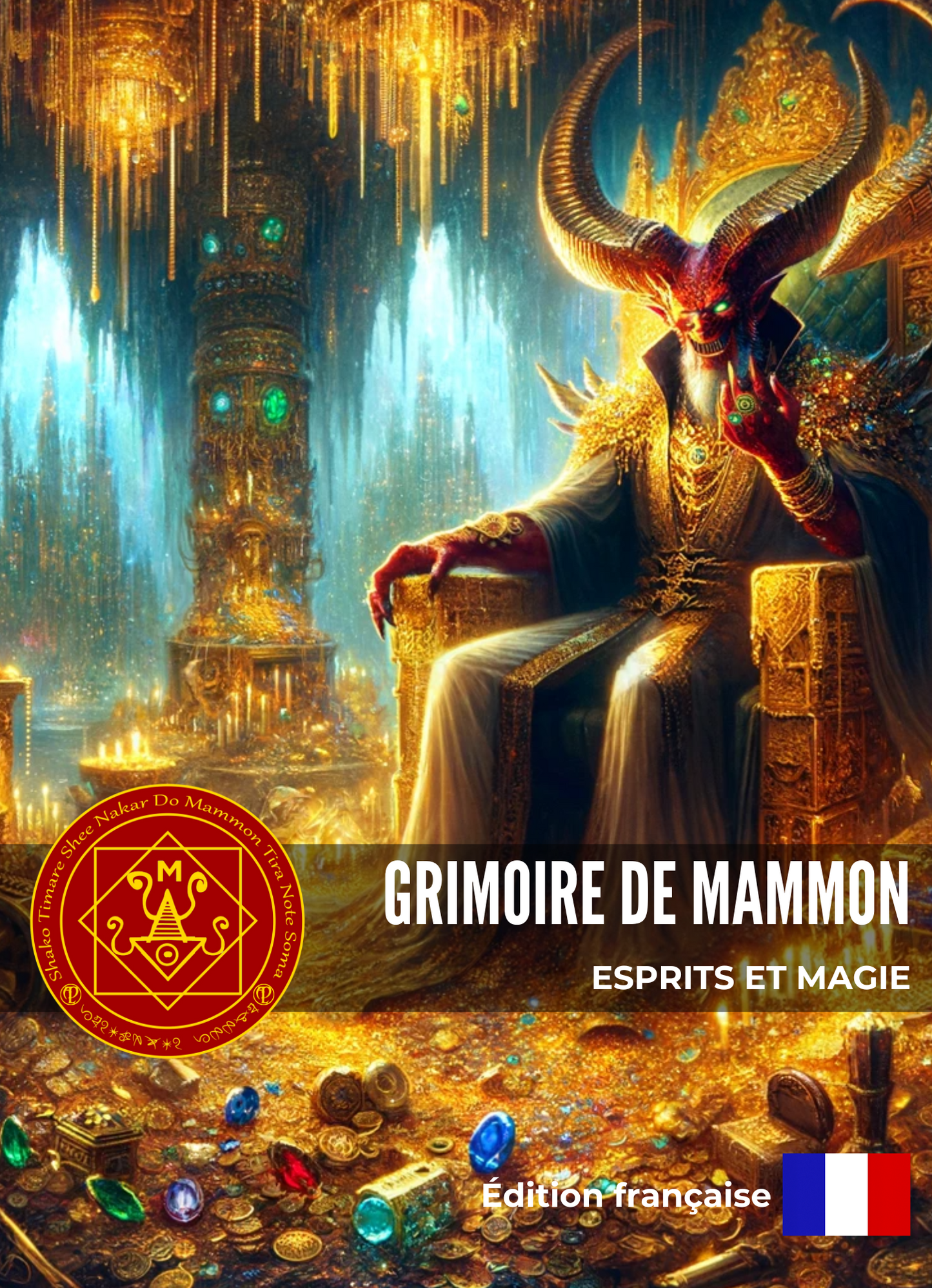 Grimoire of Mammon galdrar og helgisiðir til að fá efnislega hluti og auð - Abraxas Amulets ® Magic ♾️ Talismans ♾️ Initiations