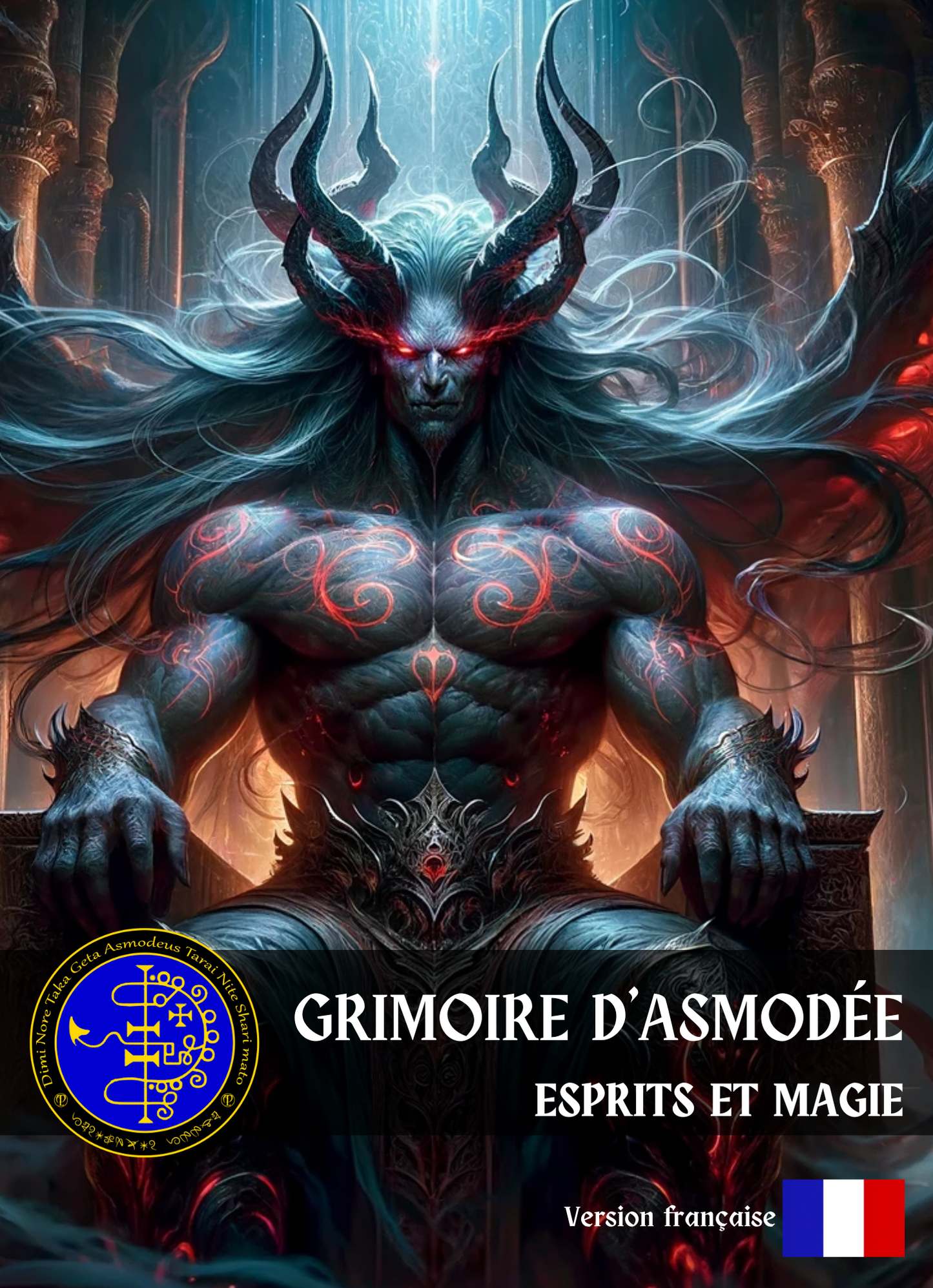 Grimoire of ASMODEUS Spells & Rituals for جوا، قسمت، دنياوي خوشيون ۽ پاڻ کي بااختيار بڻائڻ لاءِ - Abraxas Amulets ® Magic ♾️ Talismans ♾️ Initiations