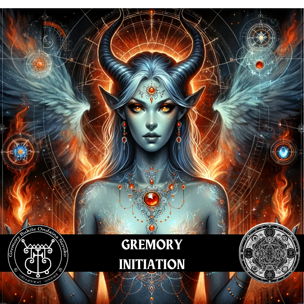 Tilpasning til at undervise i magi og hjælpe dig med at finde tabte genstande med Spirit Gremory - Abraxas Amulets ® Magic ♾️ Talismans ♾️ Initiations
