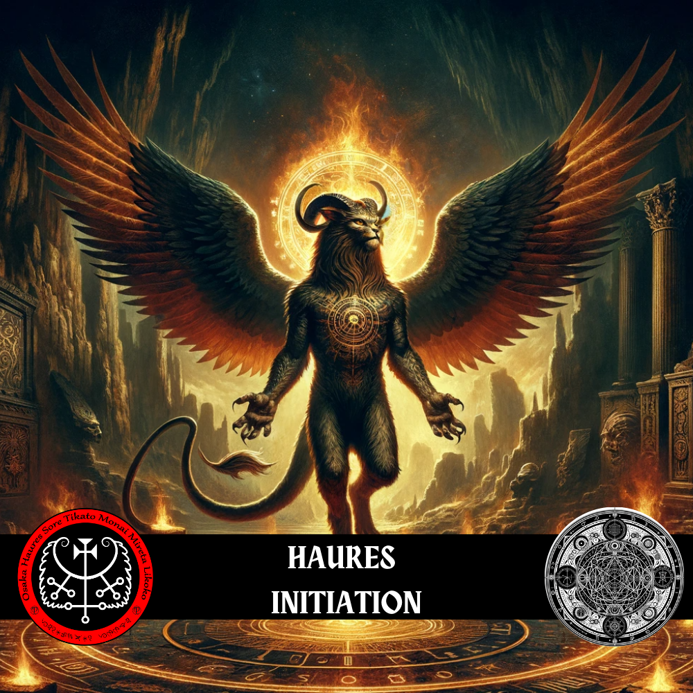 Magica Virtus Attunement Haures - Abraxas Amuletes ® Magic Talismans Initiationes
