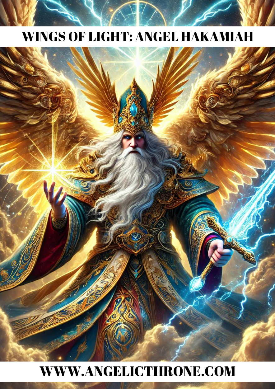 Angelo custode Hakamiah: Ali di luce