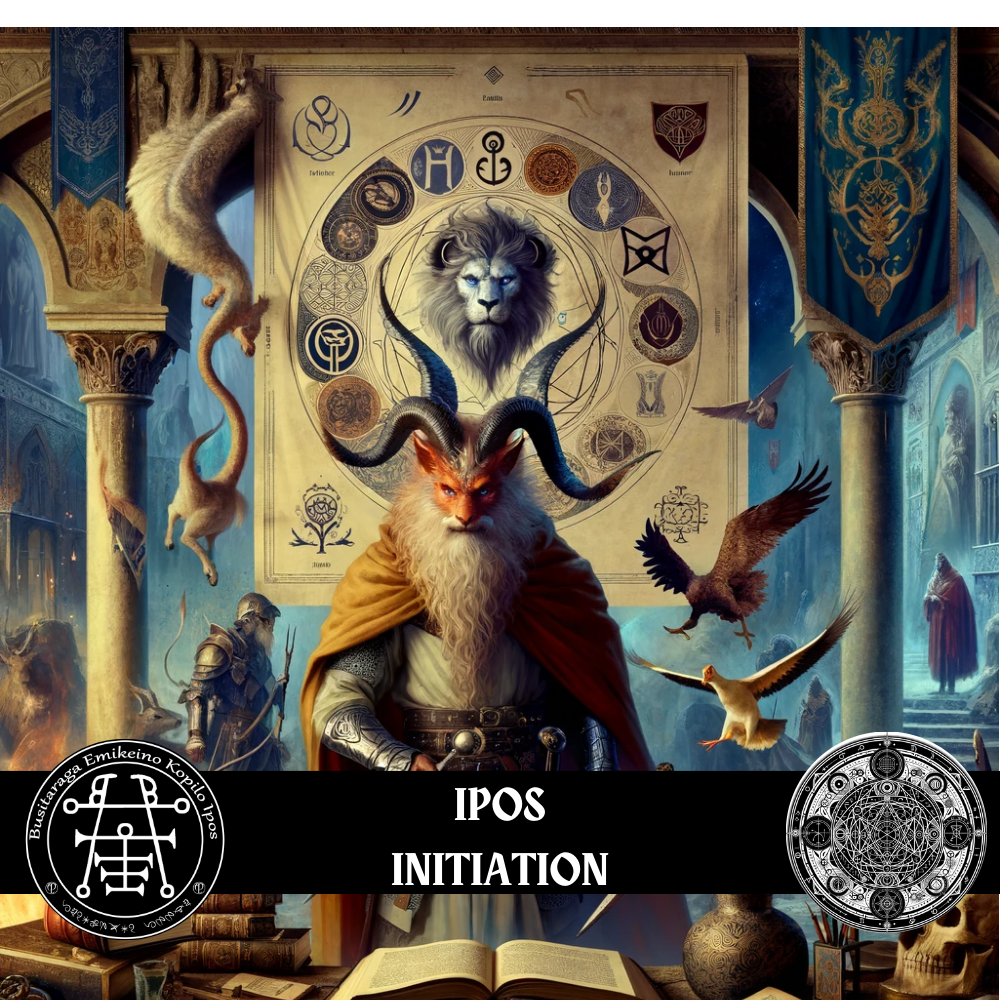 Afstemming om in die openbaar te praat, moed en besluit met Gees Ipos - Abraxas Amulets ® Magic ♾️ Talismane ♾️ Inisiasies