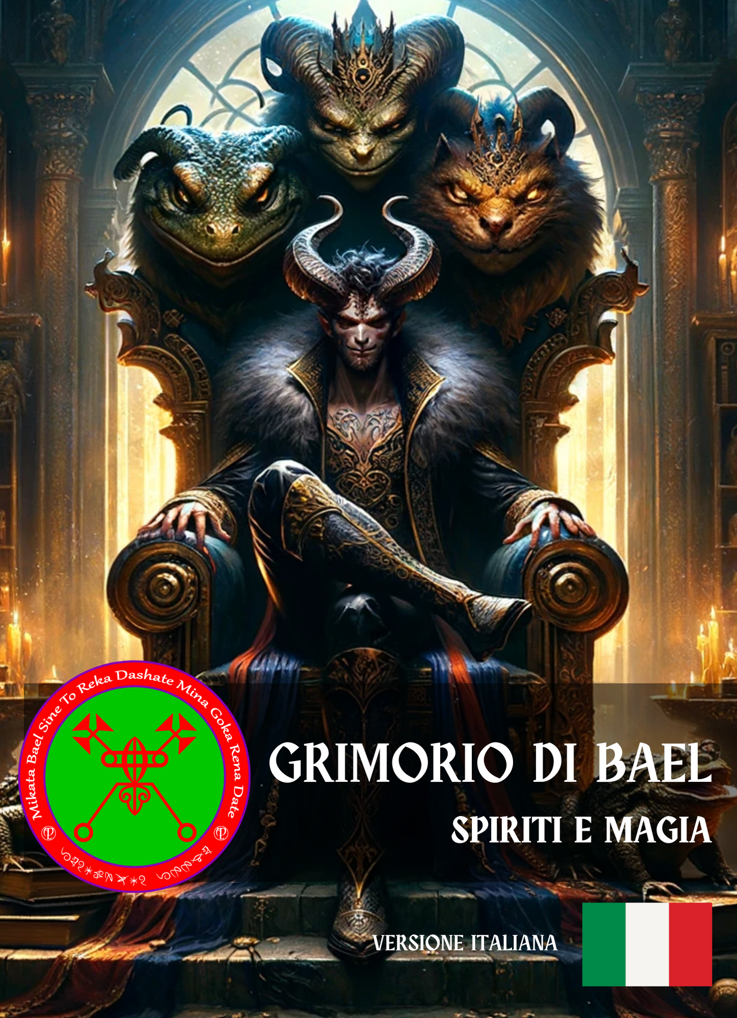 Grimoire of Bael Spells & Rituals for the ධනය සඳහා නිර්මාණශීලිත්වය සහ ඔබව සවිබල ගැන්වීම - Abraxas Amulets ® Magic ♾️ Talisman ♾️ ආරම්භ කිරීම්