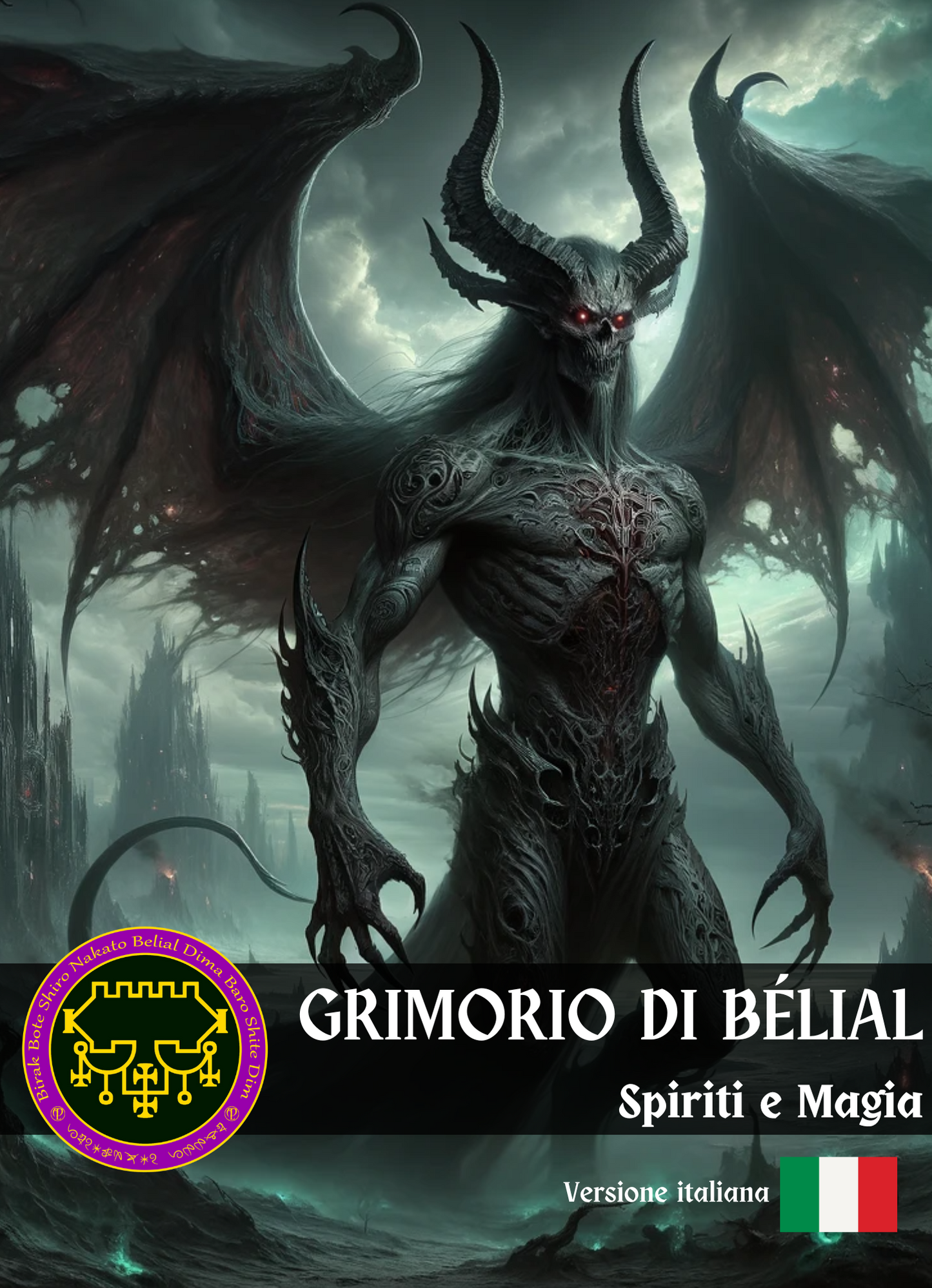 Grimoire ຂອງ Belial Spells & Rituals ສໍາລັບທຸລະກິດ, ການຂັບລົດທາງເພດ & ການແຂ່ງຂັນ - Abraxas Amulets ® Magic ♾️ Talismans ♾️ ການລິເລີ່ມ