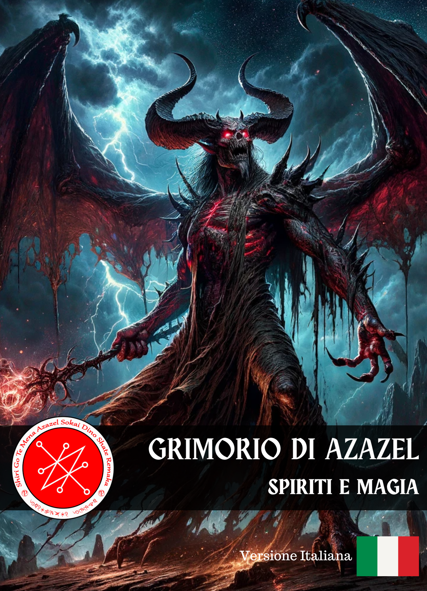 Grimoire of AZAZEL Spells & Rituals ji bo rakirina enerjiyên jehrîn, astengiyan û xwe bi hêz bikin - Abraxas Amulets ® Magic ♾️ Talismans ♾️ Destpêk
