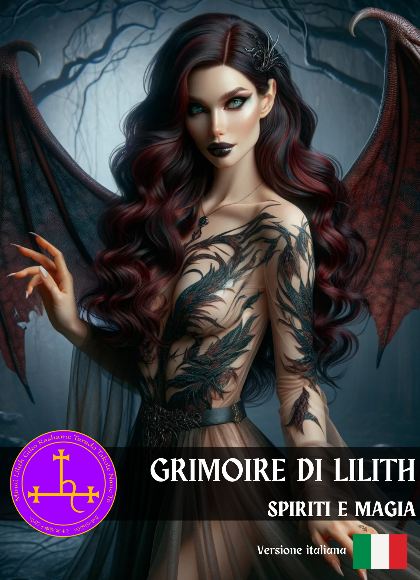 Grimoire of Lilith kouzla a rituály pro úspěch, respekt a vyvolání Succubus & Incubus - Abraxas Amulets ® Magie ♾️ Talismany ♾️ Zasvěcení
