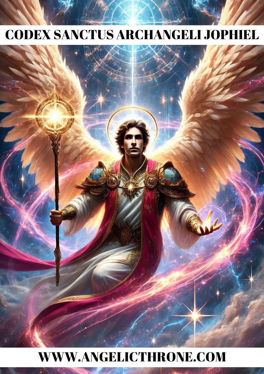 حكمة وجمال رئيس الملائكة جوفيل مع مخطوطة سانكتوس رئيس الملائكة جوفيل