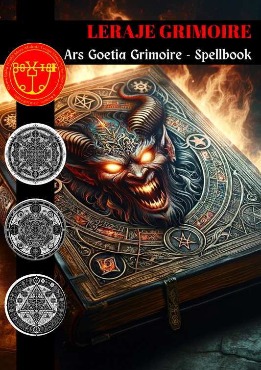Grimoire of Leraje Spells & Rituals ගැටුම් නිරාකරණය කිරීමට සහ සබඳතා යහපත් ඒවා බවට වෙනස් කිරීමට - Abraxas Amulets ® Magic ♾️ Talisman ♾️ ආරම්භ කිරීම්