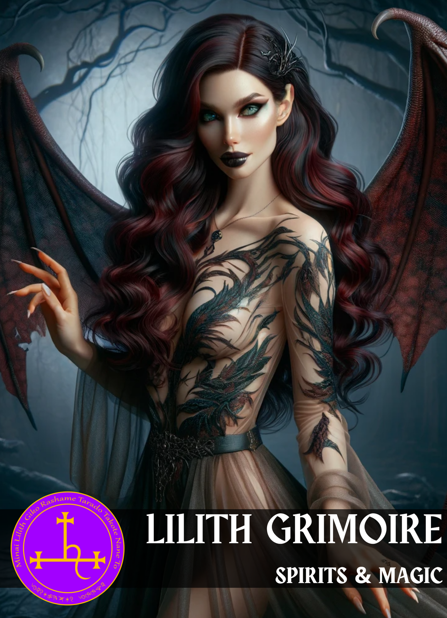 Grimoire of Lilith Mantra & Ritual untuk Kejayaan, Menghormati dan Menjemput Succubus & Incubus - Abraxas Amulets ® Magic ♾️ Talismans ♾️ Inisiasi