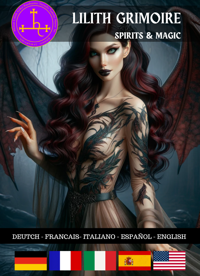 Grimoire ຂອງ Lilith Spells & Rituals ສໍາລັບຄວາມສໍາເລັດ, ເຄົາລົບແລະຮຽກຮ້ອງ Succubus & Incubus - Abraxas Amulets ® Magic ♾️ Talismans ♾️ ການລິເລີ່ມ
