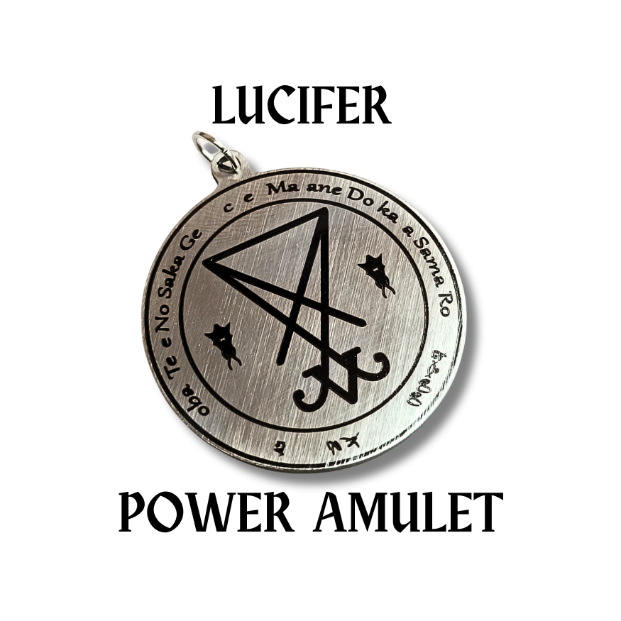Amulet Motuhake Hou a Lucifer hei whakahaere i to oranga, ma te marama o Lucifer e arahi ia koe - Abraxas Amulets ® Magic ♾️ Talismans ♾️ Nga timatanga
