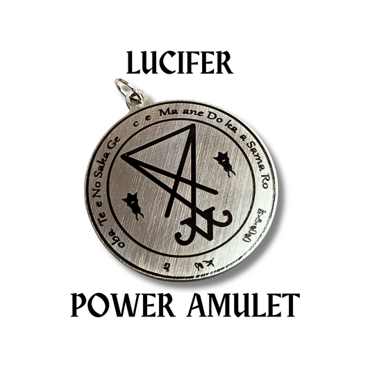 New Special Amulet of Lucifer to control your life, lux te dirigat Luciferi - Abraxas Amulets ® Magic ♾️ Talismans ♾️ Initiationes