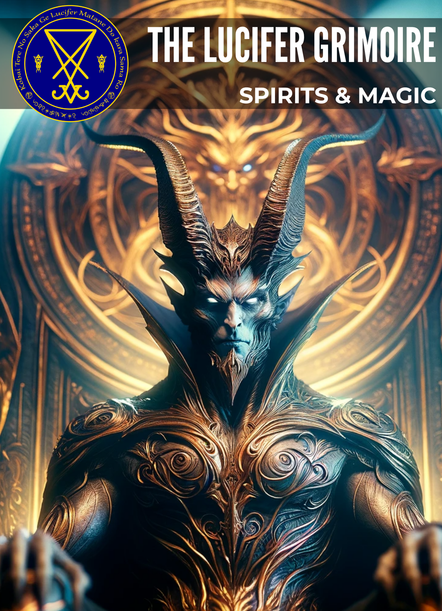 Grimoire na Lucifer Spells & Rituals don nemo haske a ƙarshen rami - Abraxas Amulets ® Magic ♾️ Talismans ♾️ Ƙaddamarwa