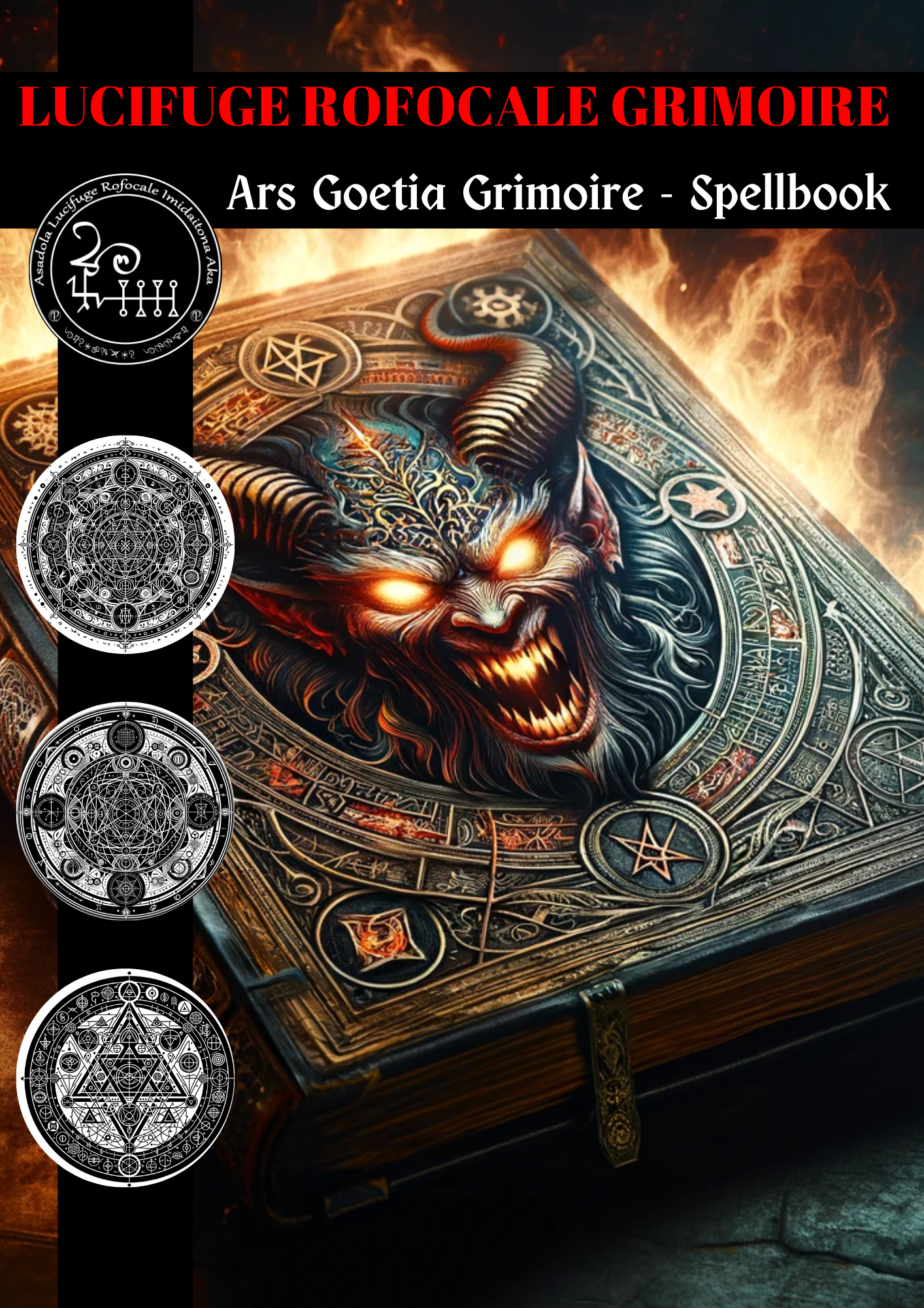 Grimoire of Lucifuge Geasa & Deasghnátha Rofocale chun rudaí a bhrostú - Abraxas Amulets ® Magic ♾️ Talismans ♾️ Tionscnaimh