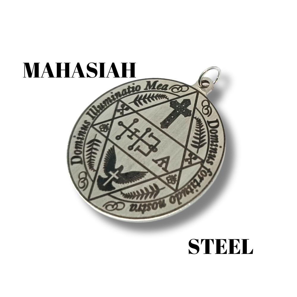 Amulet vir regverdigheid, drome, leer, selfrefleksie met engel Mahasiah