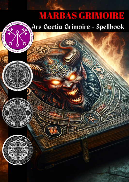 Grimoire of Marbas Spells & Rituele vir alle soorte genesing - Abraxas Amulets ® Magic ♾️ Talismans ♾️ Inisiasies