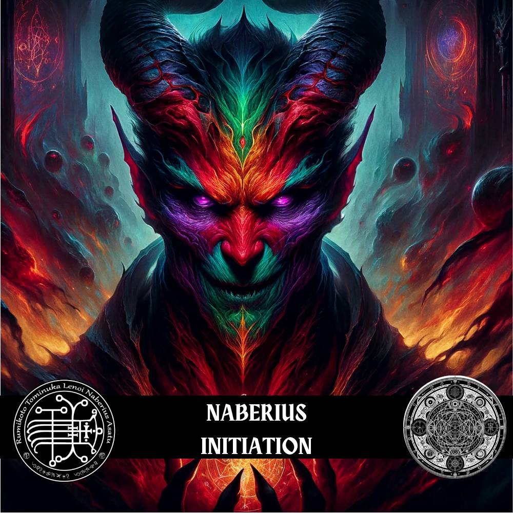 Attunement for Guidance and Courage with Spirit Naberius - Abraxas Amulets ® Magic ♾️ Talismans ♾️ Initiations