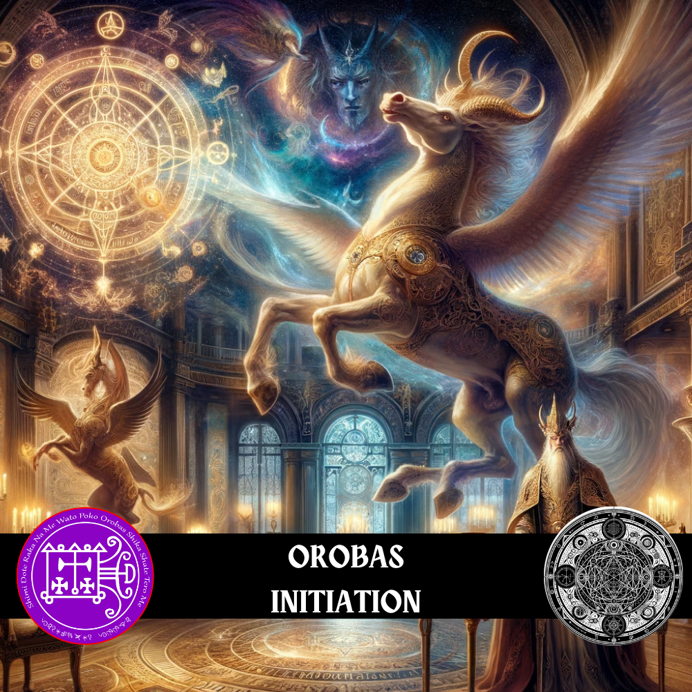 Fa'atonuga Mana Fa'amaneta o Orobas - Abraxas Amulets ® Magic ♾️ Talismans ♾️ Initiations