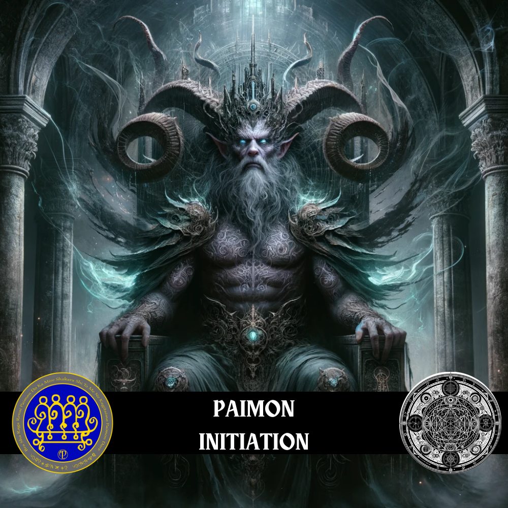 Sintonización del Poder Mágico de Paimon - Abraxas Amulets ® Magia ♾️ Talismanes ♾️ Iniciaciones