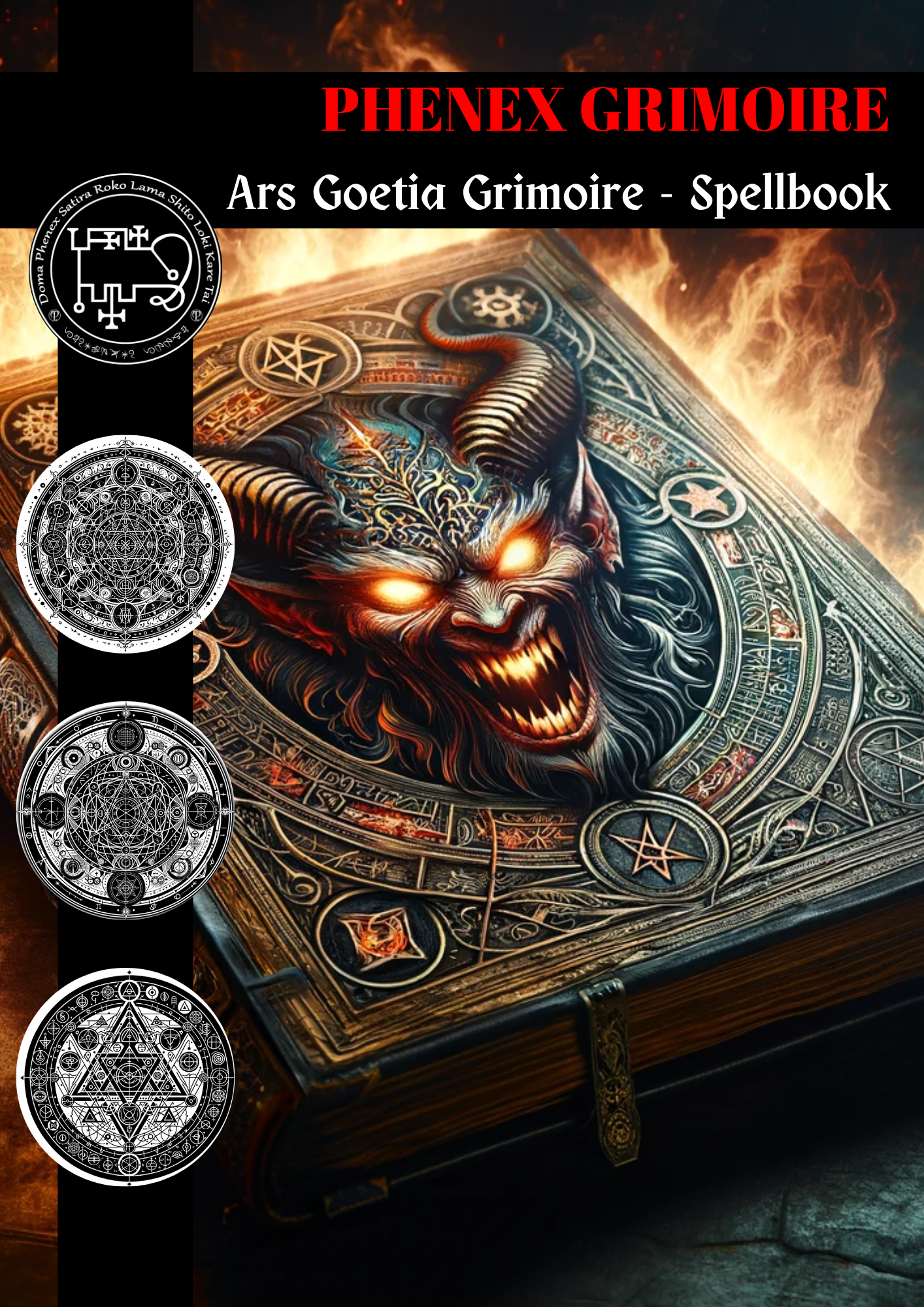 Grimoire of Phenex Spells & Rituals Grimoire for Inspiration and communication with nature Spirits - Abraxas Amulets ® Magic ♾️ Talismans ♾️ Initiations