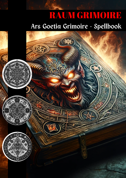 Grimoire of Raum Spells & Rituals Grimoire za astralno špijuniranje - Abraxas Amulets ® Magic ♾️ Talismans ♾️ Inicijacije