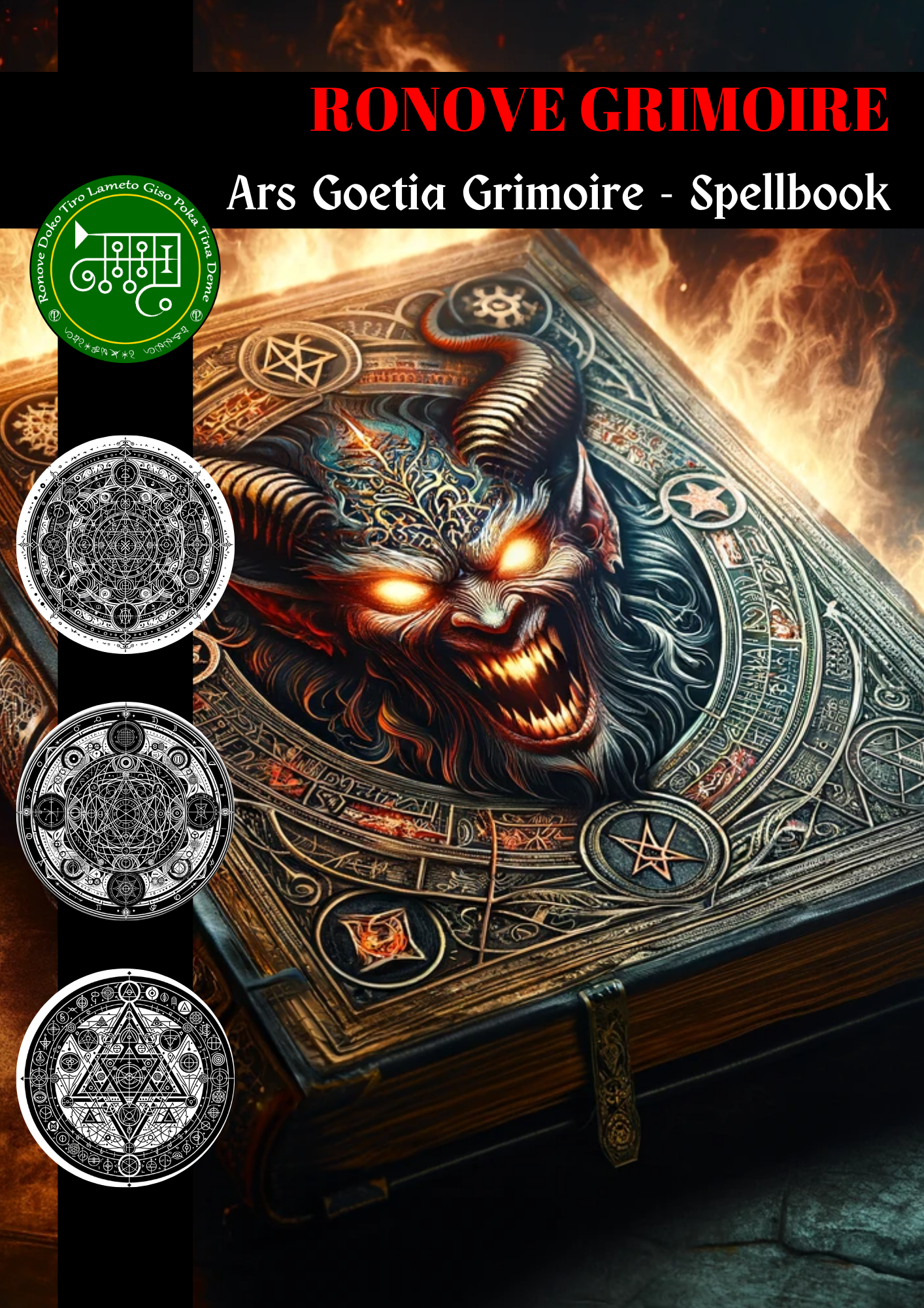 Grimoire of Ronove Mantra & Ritual Grimoire untuk Meyakinkan orang lain - Abraxas Amulets ® Magic ♾️ Talismans ♾️ Initiations