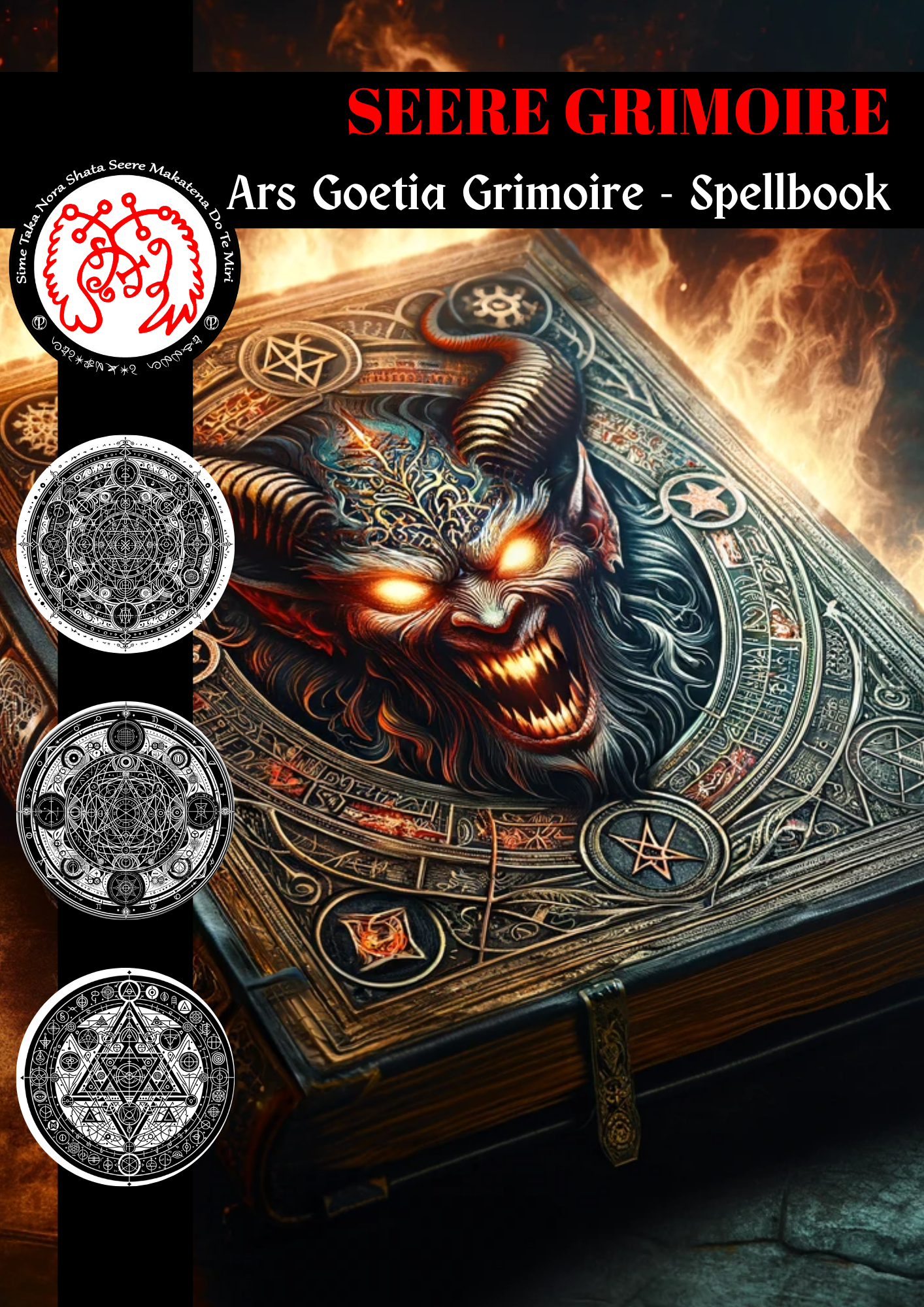 Grimoire of Seere galdra og helgisiðir Grimoire fyrir kynlíf, löngun og losta - Abraxas Verndargripir ® Magic ♾️ Talismans ♾️ Upphafnir