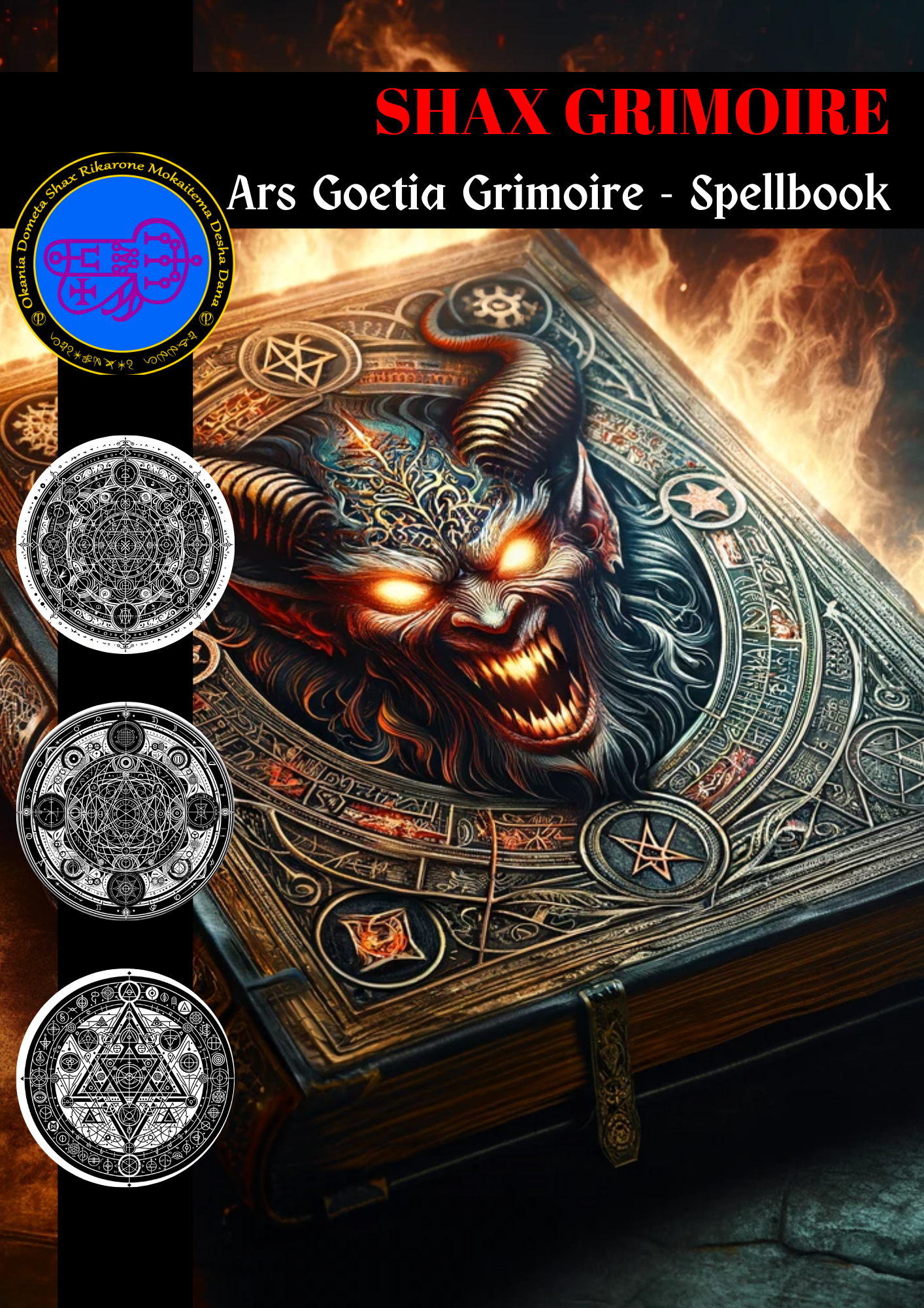 Grimoire of Shax Spells & Rituals Grimoire za prejemanje daril - Abraxas Amulets ® Magic ♾️ Talismani ♾️ Iniciacije