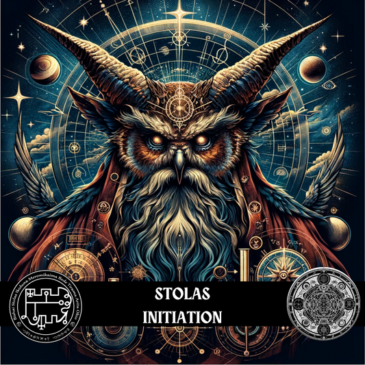 ການປັບຕົວສໍາລັບແມ່ມົດແລະຢາສະຫມຸນໄພ magical ກັບວິນຍານ Stolas - Abraxas Amulets ® Magic ♾️ Talismans ♾️ ການລິເລີ່ມ