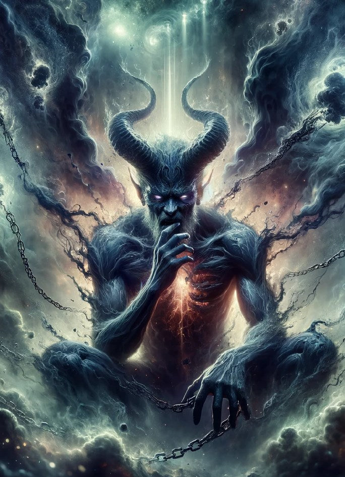 Grimoire na Lucifer Spells & Rituals don nemo haske a ƙarshen rami - Abraxas Amulets ® Magic ♾️ Talismans ♾️ Ƙaddamarwa