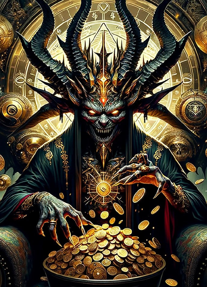 巴爾咒語和儀式的魔法書，透過創造力獲得財富並賦予自己力量 - Abraxas Amulets ® Magic ♾️ Talismans ♾️ Initiations