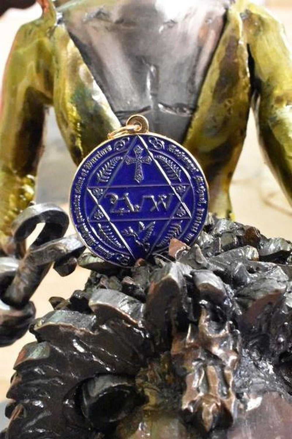 تميمة خاصة لرئيس الملائكة مايكل-سوبريم-رئيس الملائكة-قلادة-إصدار محدود -3