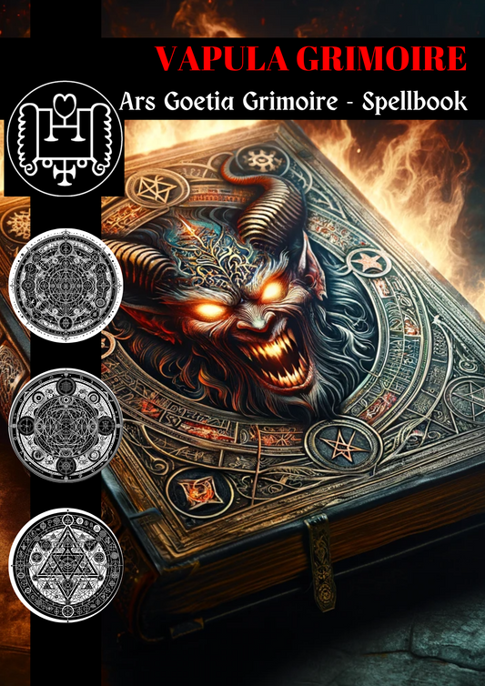 Grimoire of Vapula Spells & Rituals Grimoire för att klara tester och tentor - Abraxas Amulets ® Magic ♾️ Talismans ♾️ Initiationer