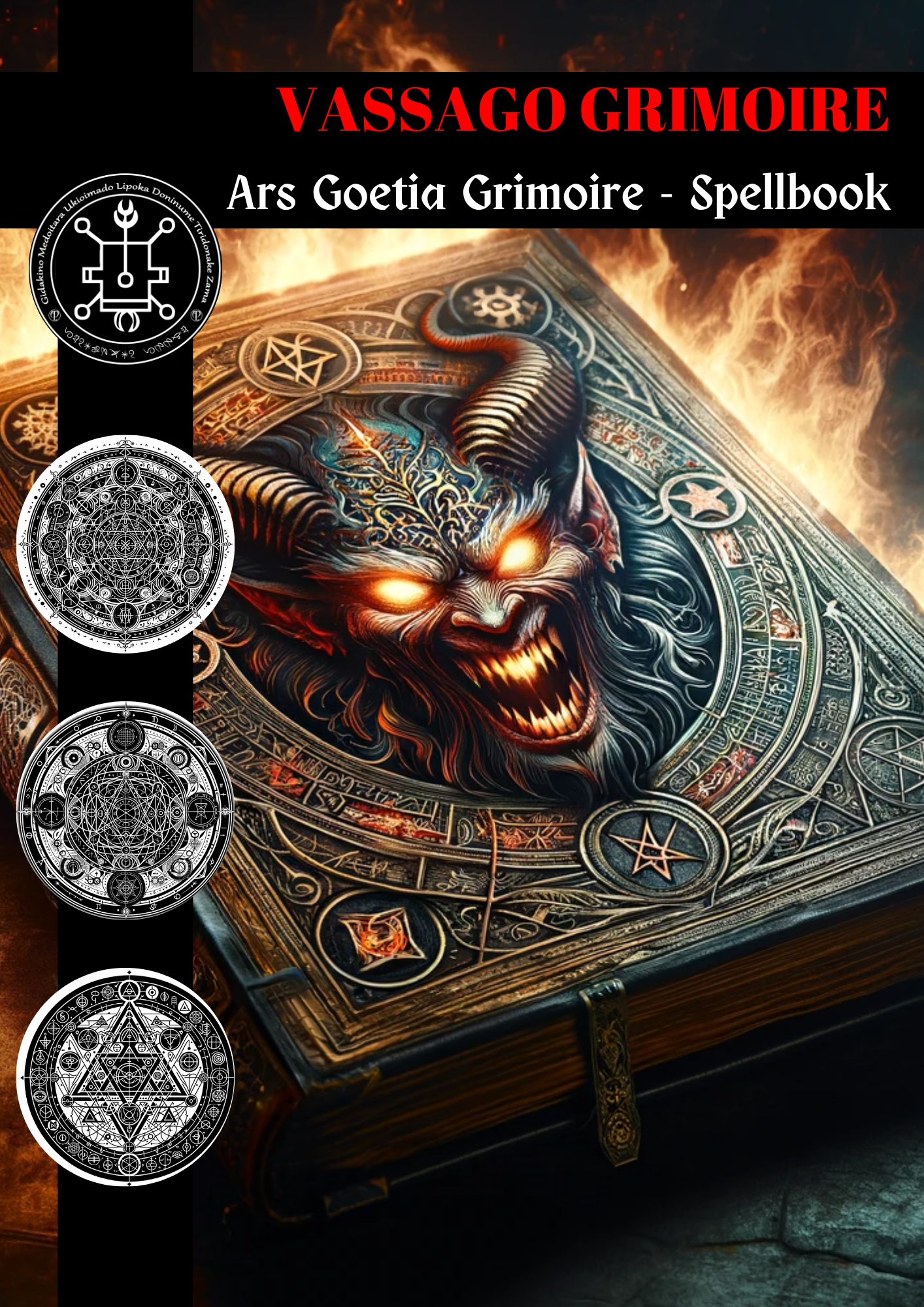 Grimoire of Vassago Spells & Rituals Grimoire za pogajanja in iskanje izgubljenega - Abraxas Amulets ® Magic ♾️ Talismani ♾️ Iniciacije