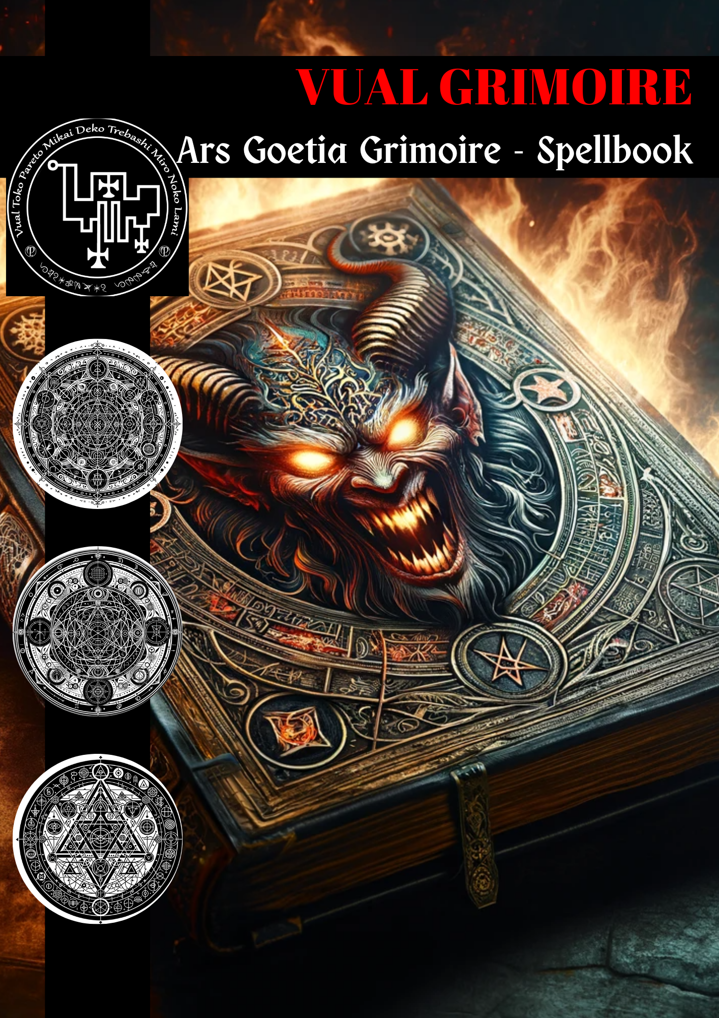 Grimoire of Vual Spells & Rituals Grimoire za privabljanje ljubezni žensk - Abraxas Amulets ® Magic ♾️ Talismani ♾️ Iniciacije