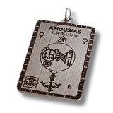 Demon Amulet: Amdusias’ Blessings in Stainless Steel