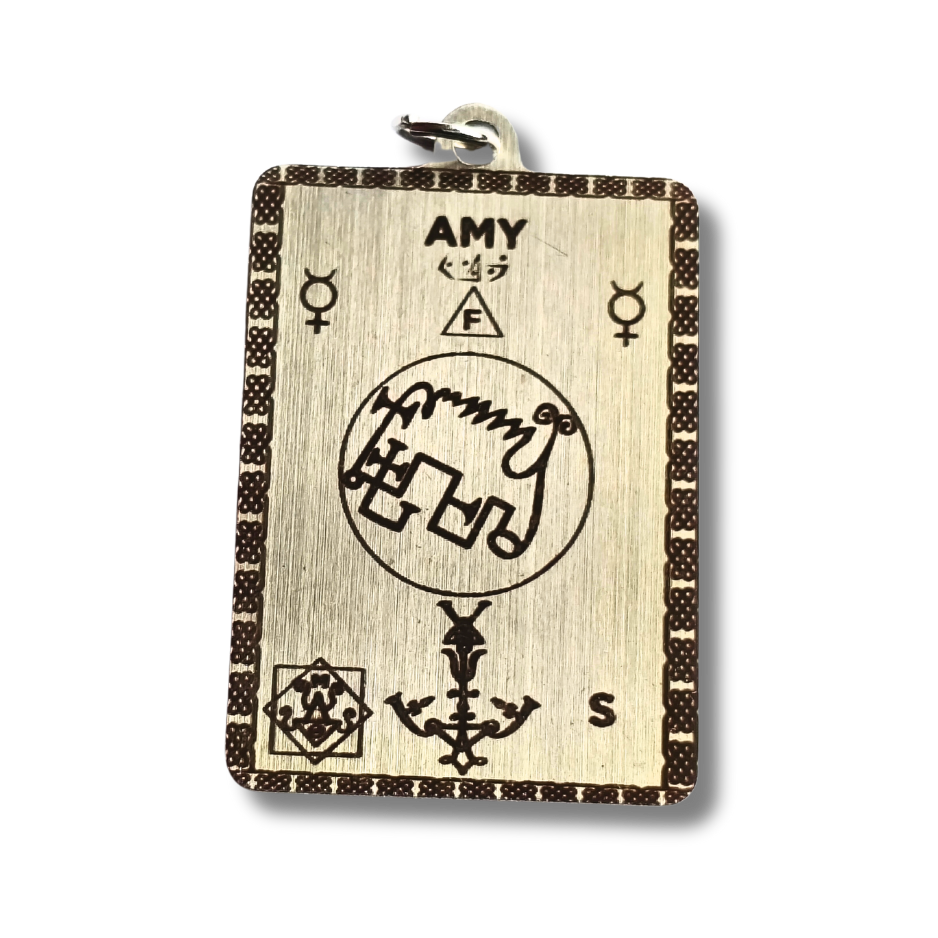 Masters Amulet of Demon Amy to Unlock Knowledge, Ambition, and Hidden Wisdom