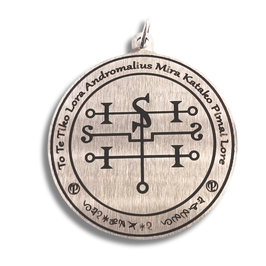 Amulet of Demon Andromalius for Justice, Protection & Truth