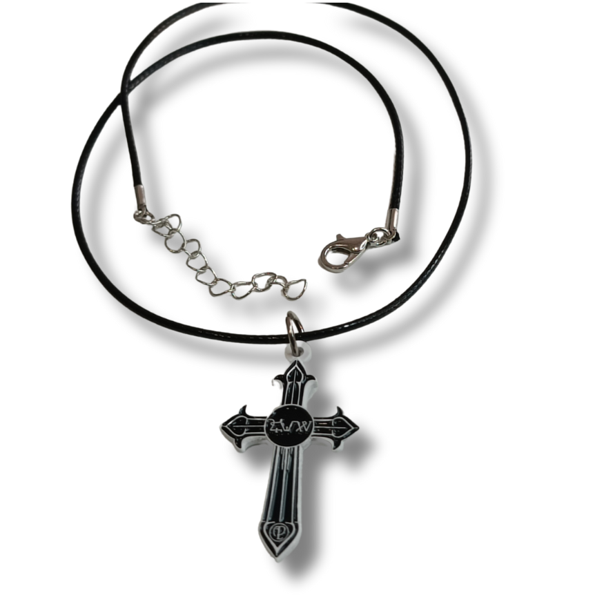 Archangel Michael's Cross Pendant with Sigil