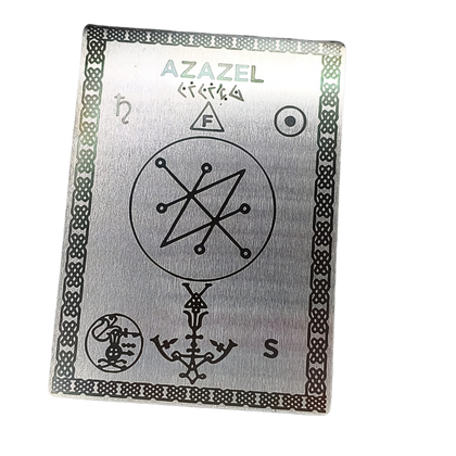 Invocation & Alignment Pad with the Sigil of Azazel for home altar & Witchcraft