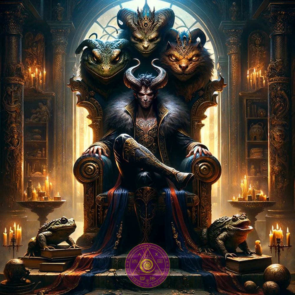 Demon Bael ontraadselen: ontdek de raadselachtige allure van demonenkunst - Abraxas Amulets ® Magic ♾️ Talismannen ♾️ Initiaties