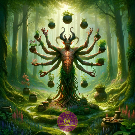 Embrace the Healing Essence: Buers Positive Power Revealed through Demon Art - Abraxas Amulets ® Magic ♾️ Talismaner ♾️ Indvielser