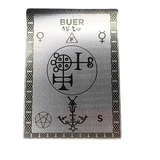 Invocation & Alignment Pad with the Sigil of Buer for home altar & Witchcraft