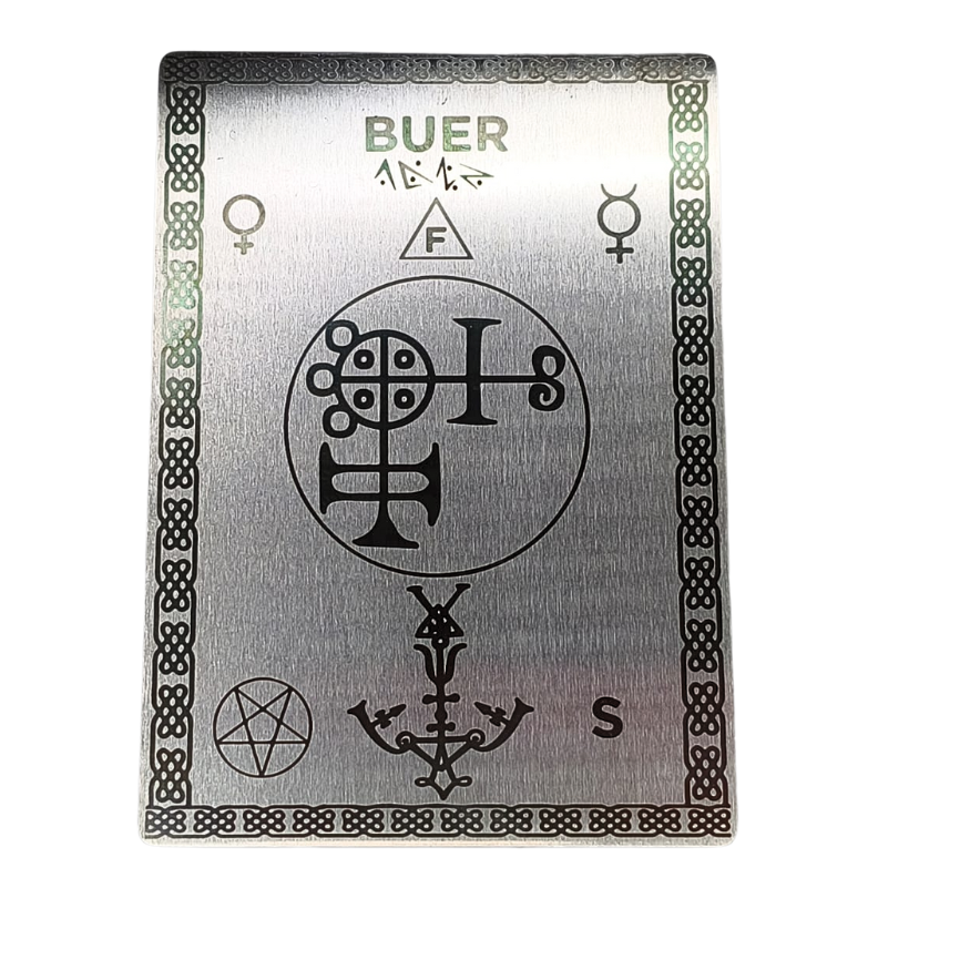 Invocation & Alignment Pad with the Sigil of Buer for home altar & Witchcraft